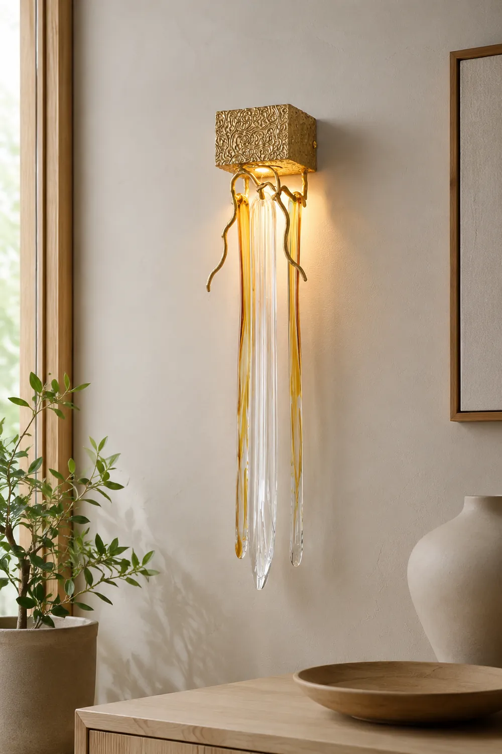 Waterfall Segmented Wall Lamp - Lumpaz