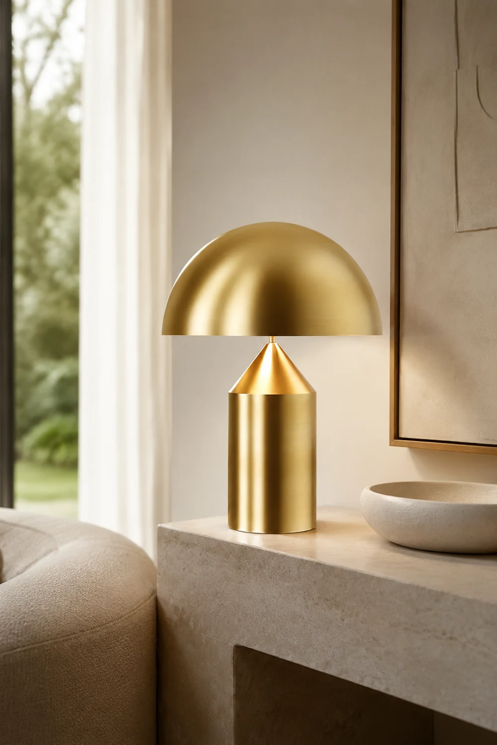 Atollo Metal Table Lamp - Lumpaz