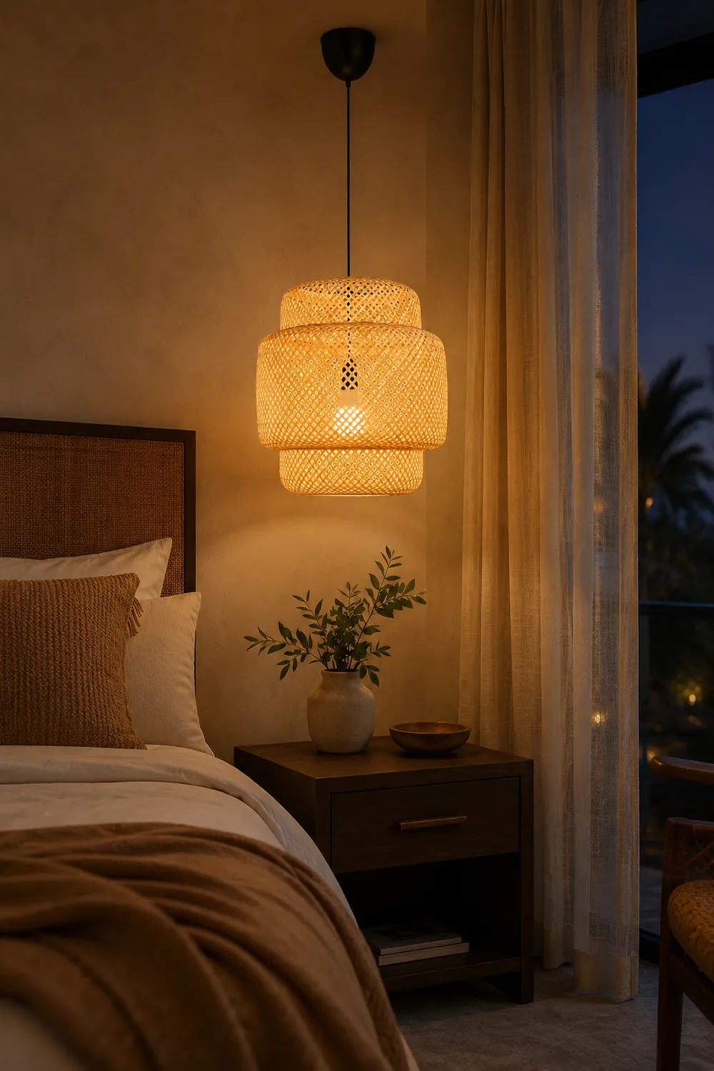 Bamboo Pendant Lamp - Lumpaz