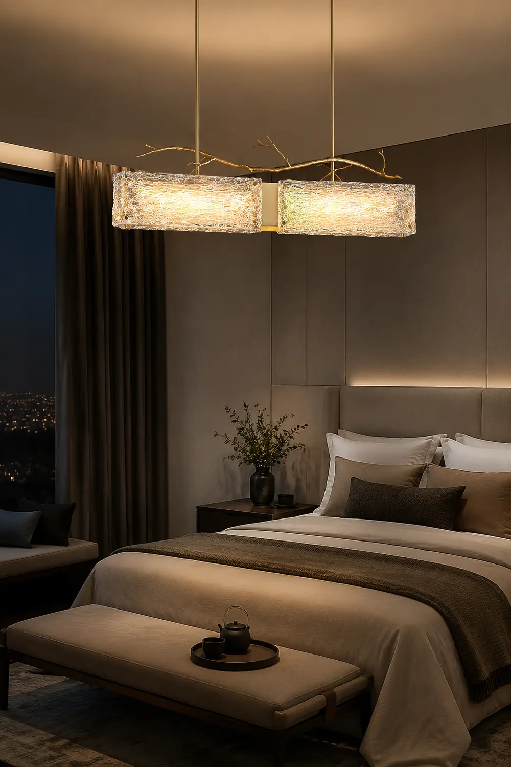 Thalassa Glass Chandelier - Lumpaz