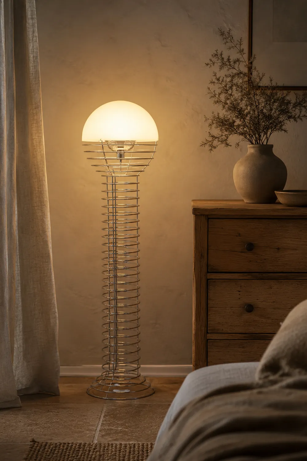 Wire Floor Lamp - Lumpaz