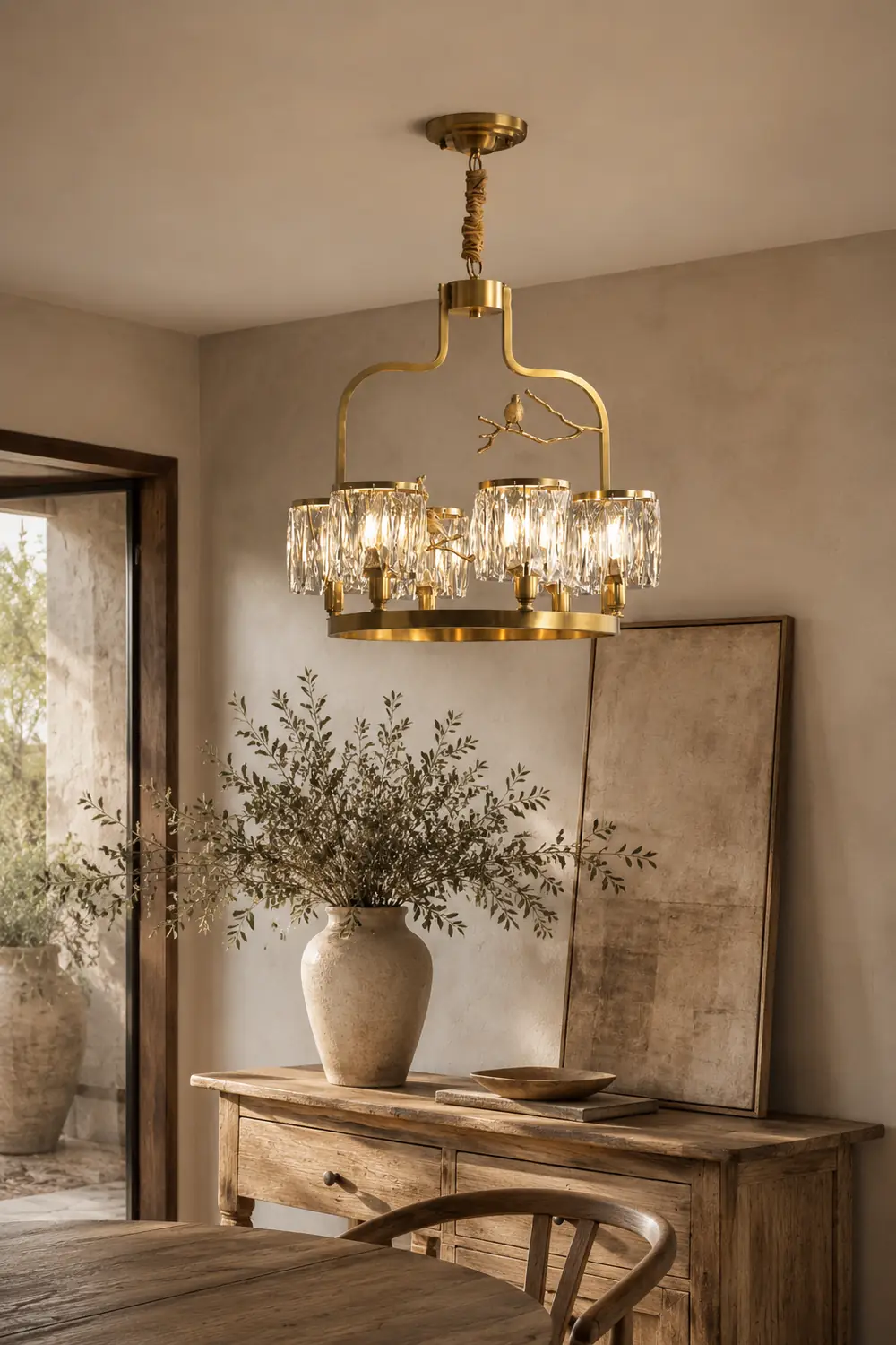 Crystal Bird Chandelier - Lumpaz