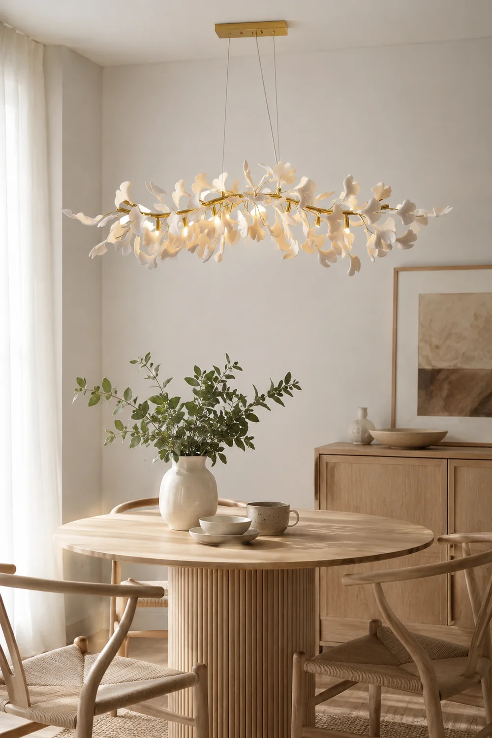 Gingko Chandelier D - Lumpaz