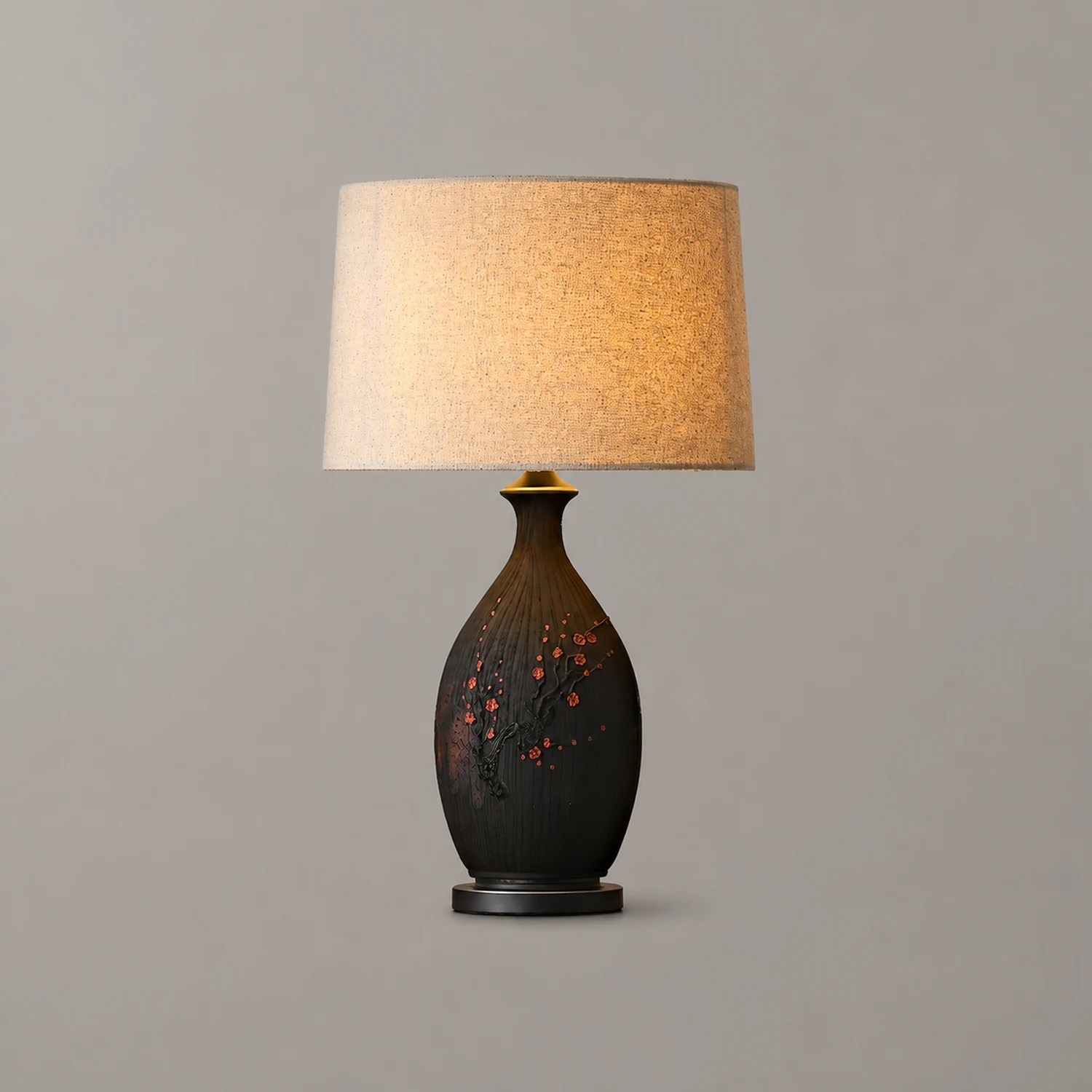 Plum Ceramic Table Lamp - Lumpaz