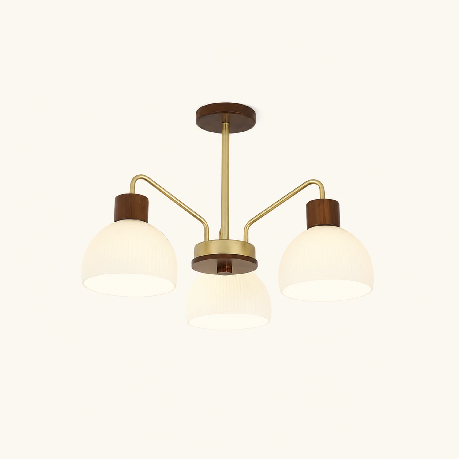 Ribbed Chandelier - Lumpaz