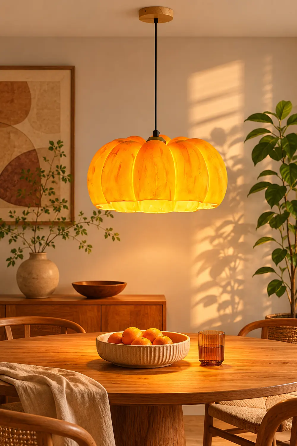 Pumpkin Pendant Lamp - Lumpaz