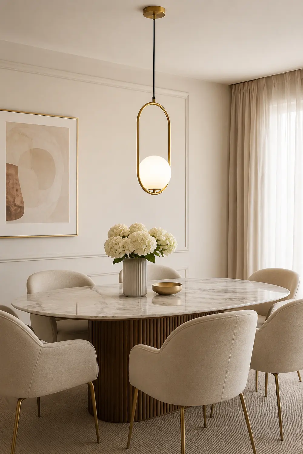 Mila Brass Pendant Lamp - Lumpaz
