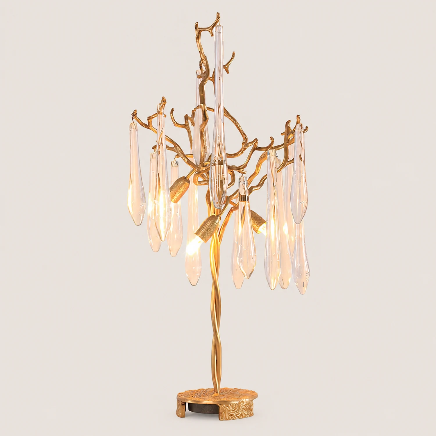 Aqua Willow Table Lamp - Lumpaz