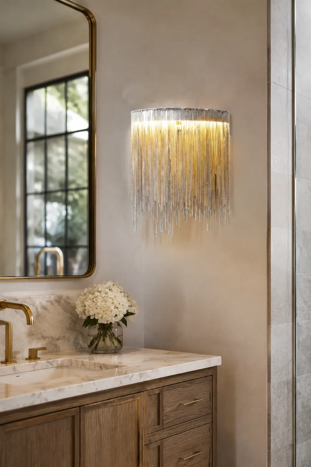 Cadena Tassel Wall Lamp - Lumpaz