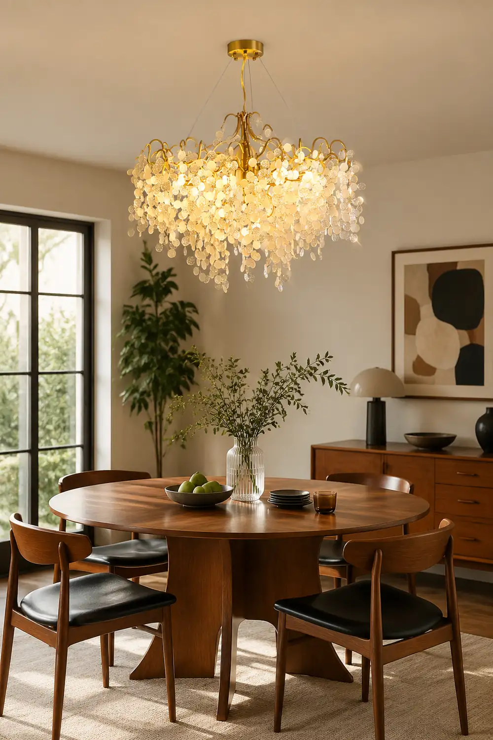 Shiro Noda Round Chandelier - Lumpaz