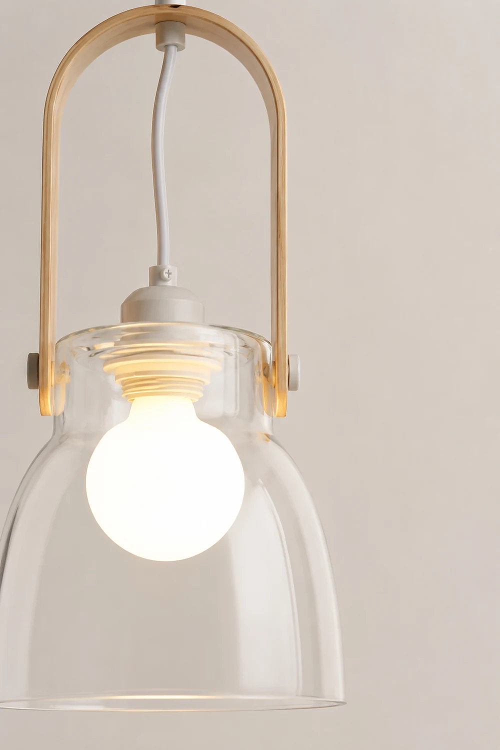 Skandi Glass Pendant Lamp - Lumpaz