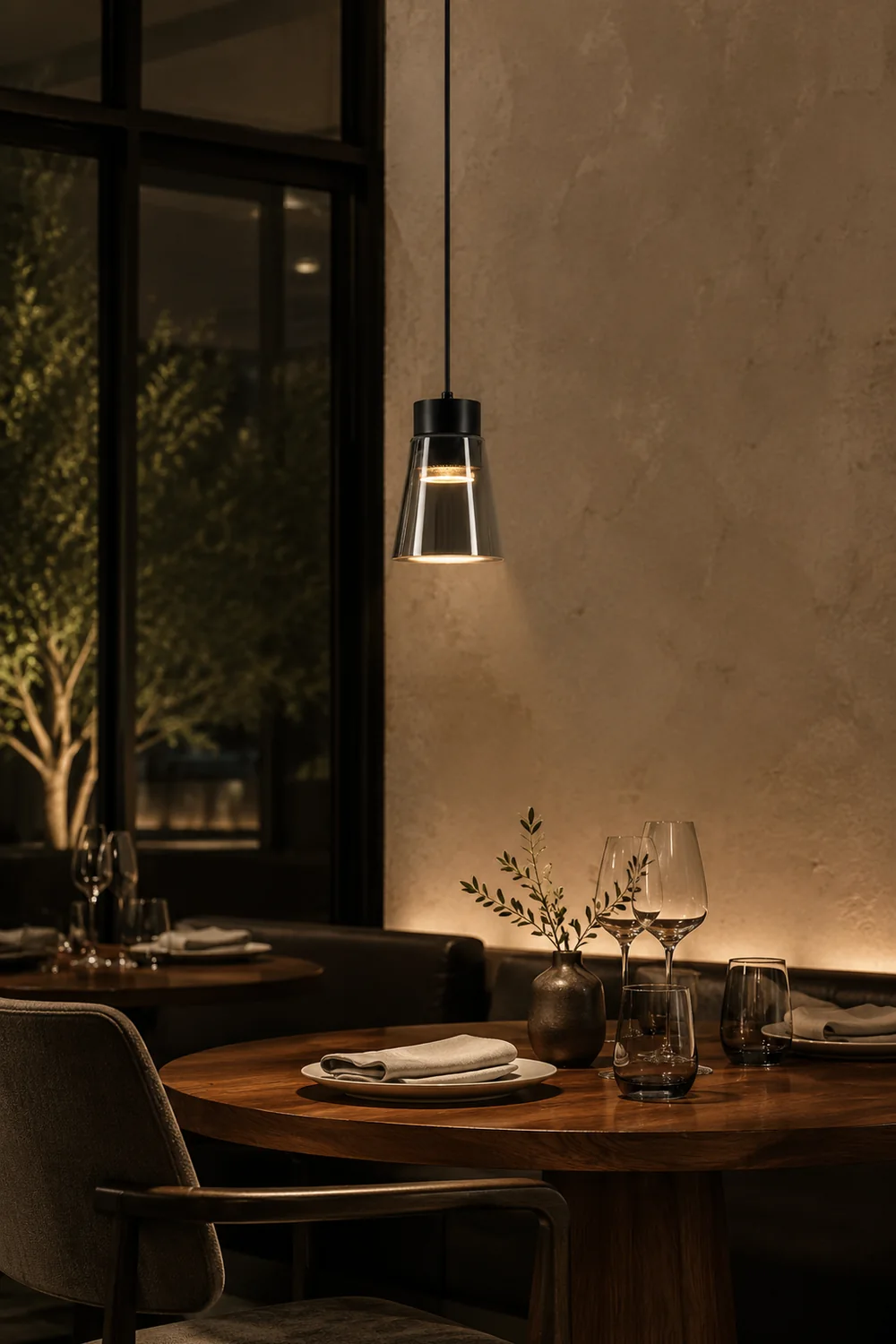 Smoke Cone Pendant Lamp - Lumpaz