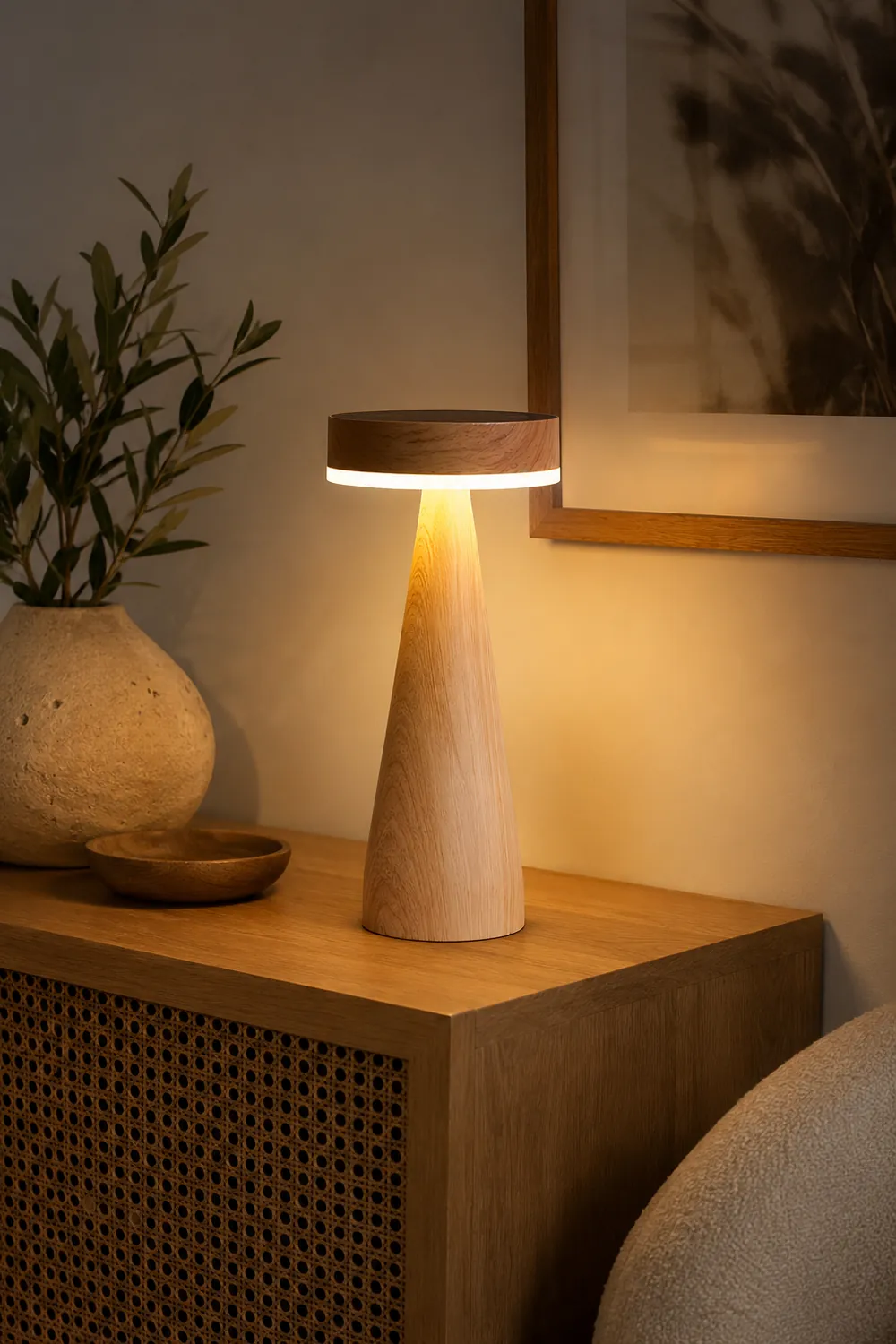Lighthouse Built-in Battery Table Lamp - Lumpaz