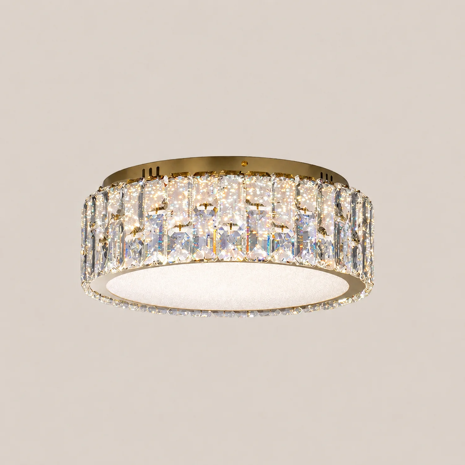 Quicksand Crystal Ceiling Lamp - Lumpaz