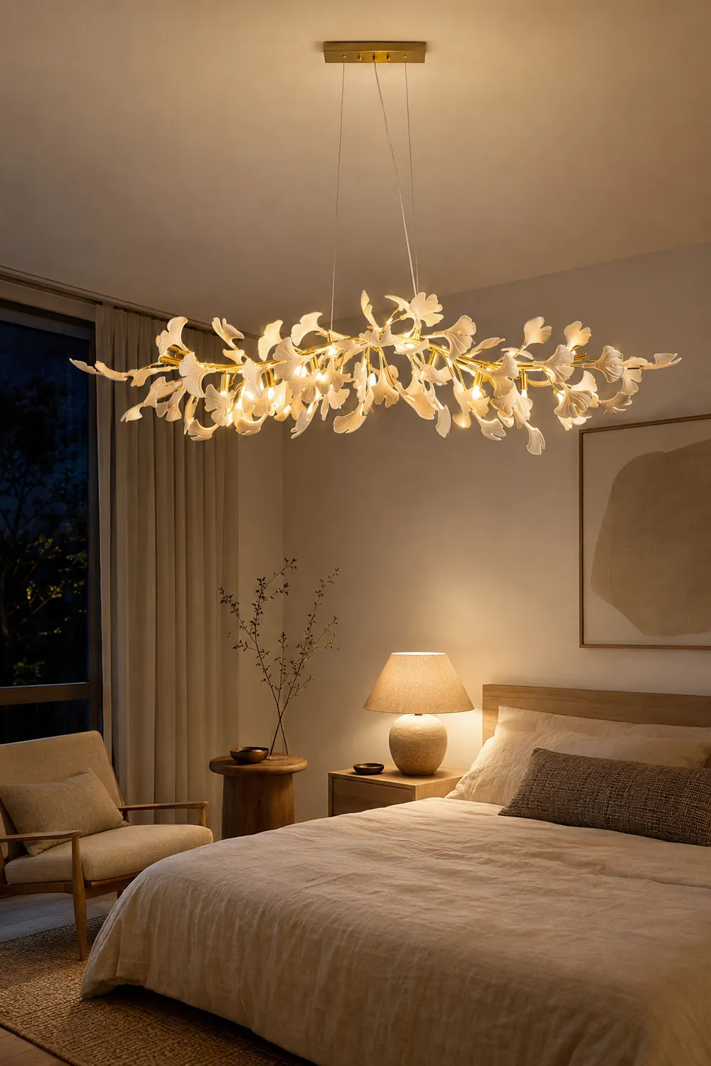 Gingko Chandelier D - Lumpaz