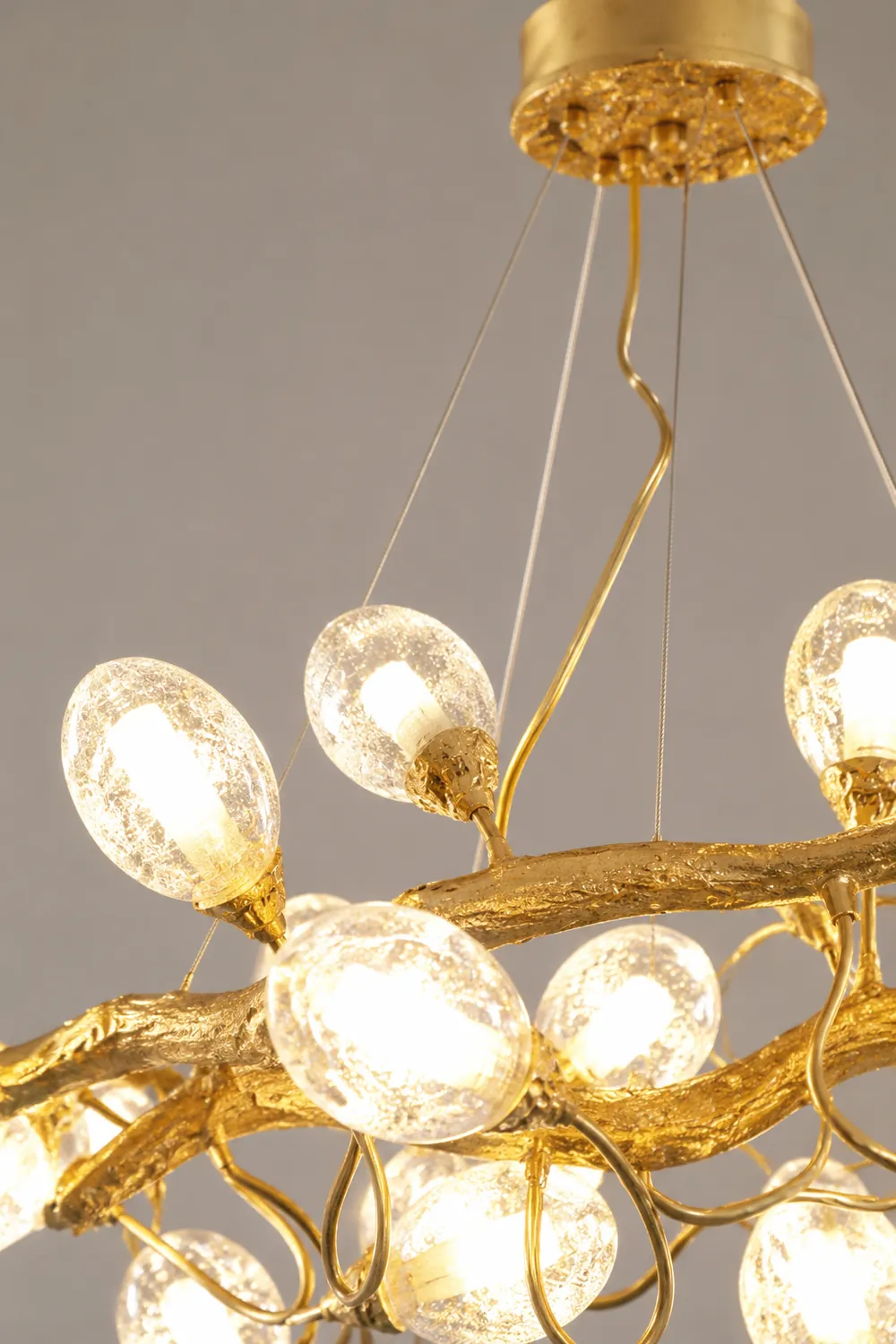 Lotus Brass Chandeliers - Lumpaz