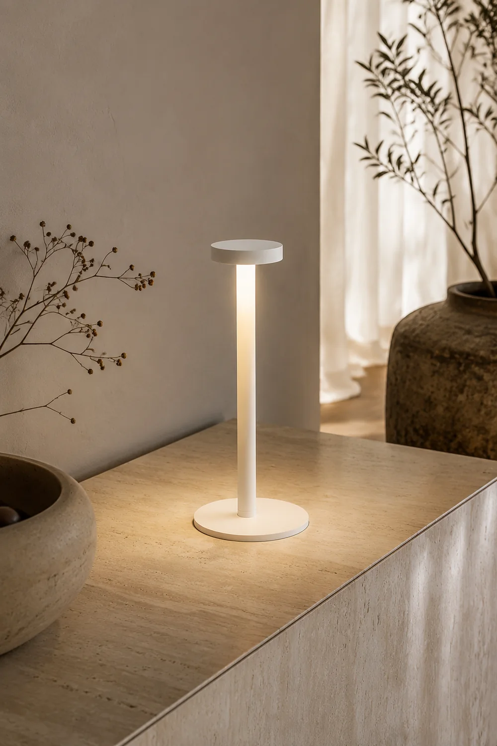 Tetatet Built-in Battery Table Lamp - Lumpaz