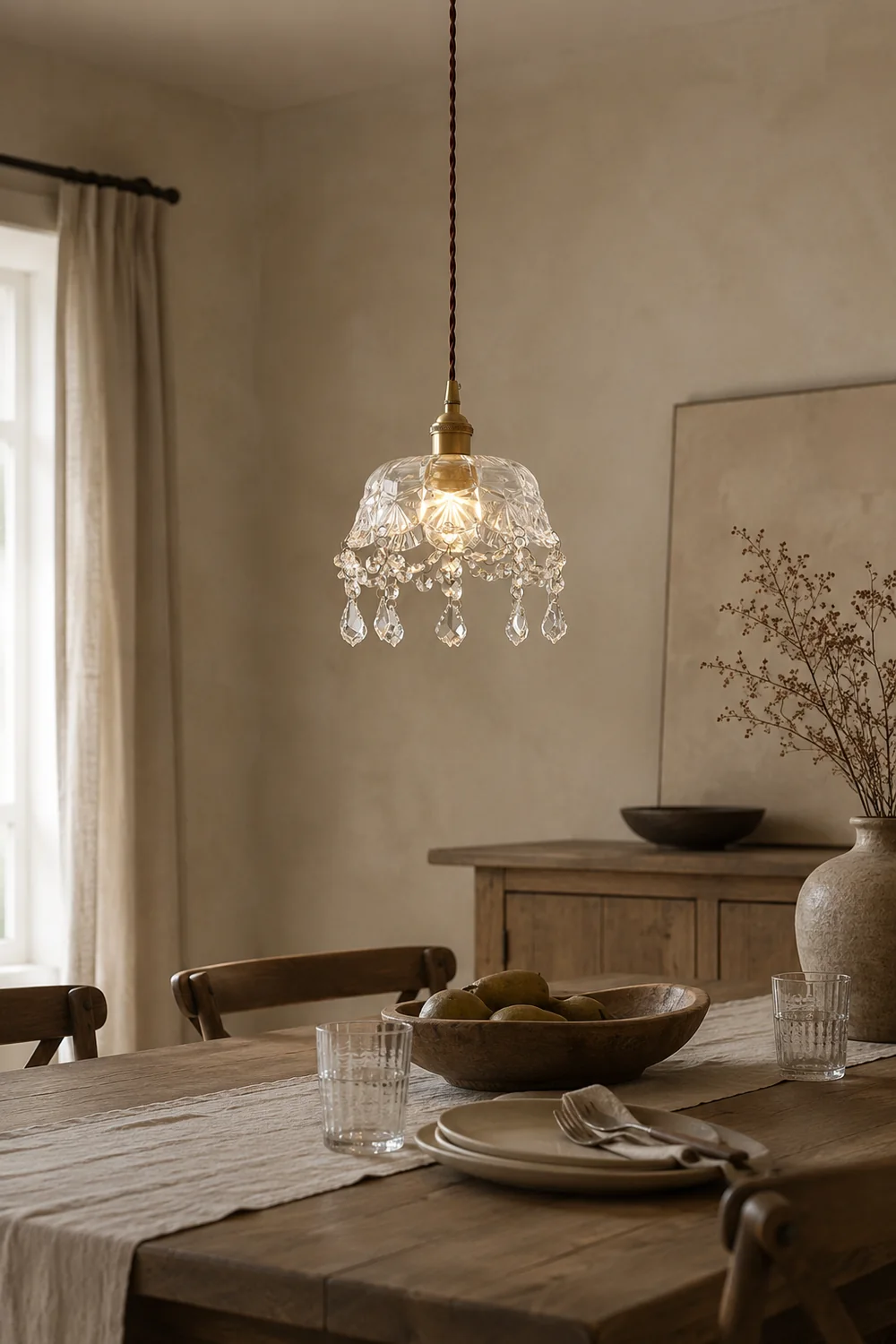 Glass Jewel Pendant Light - Lumpaz