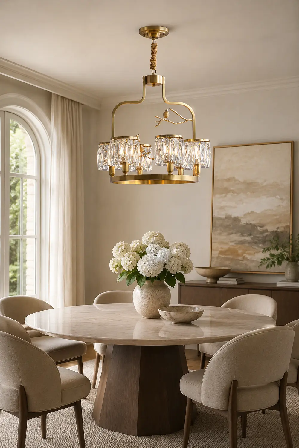 Crystal Bird Chandelier - Lumpaz