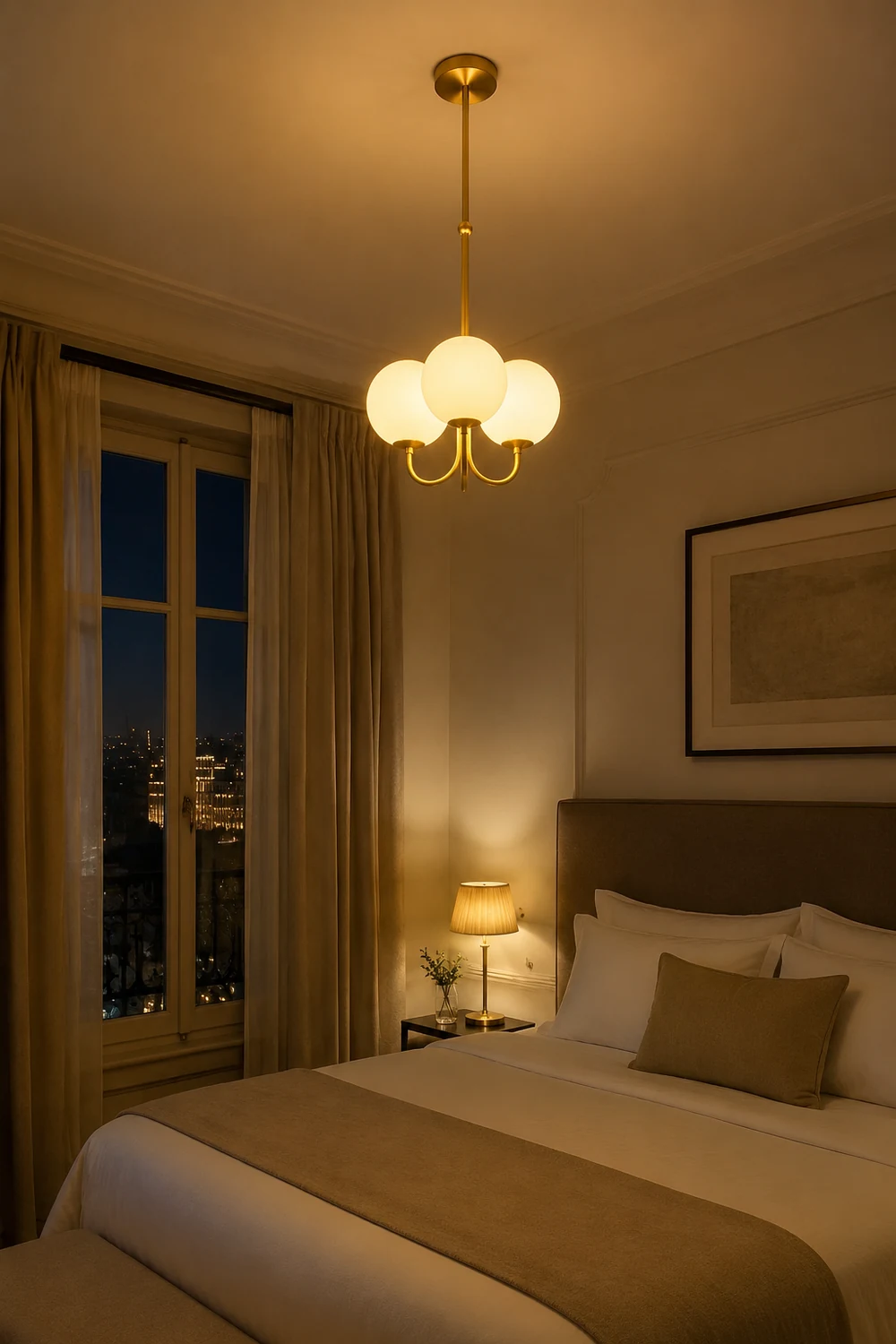 Angle Chandelier - Lumpaz