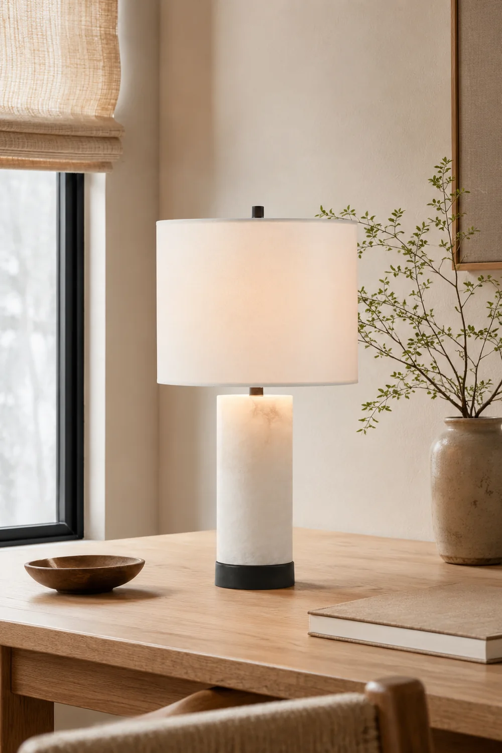 Windham Marble Table Lamp - Lumpaz