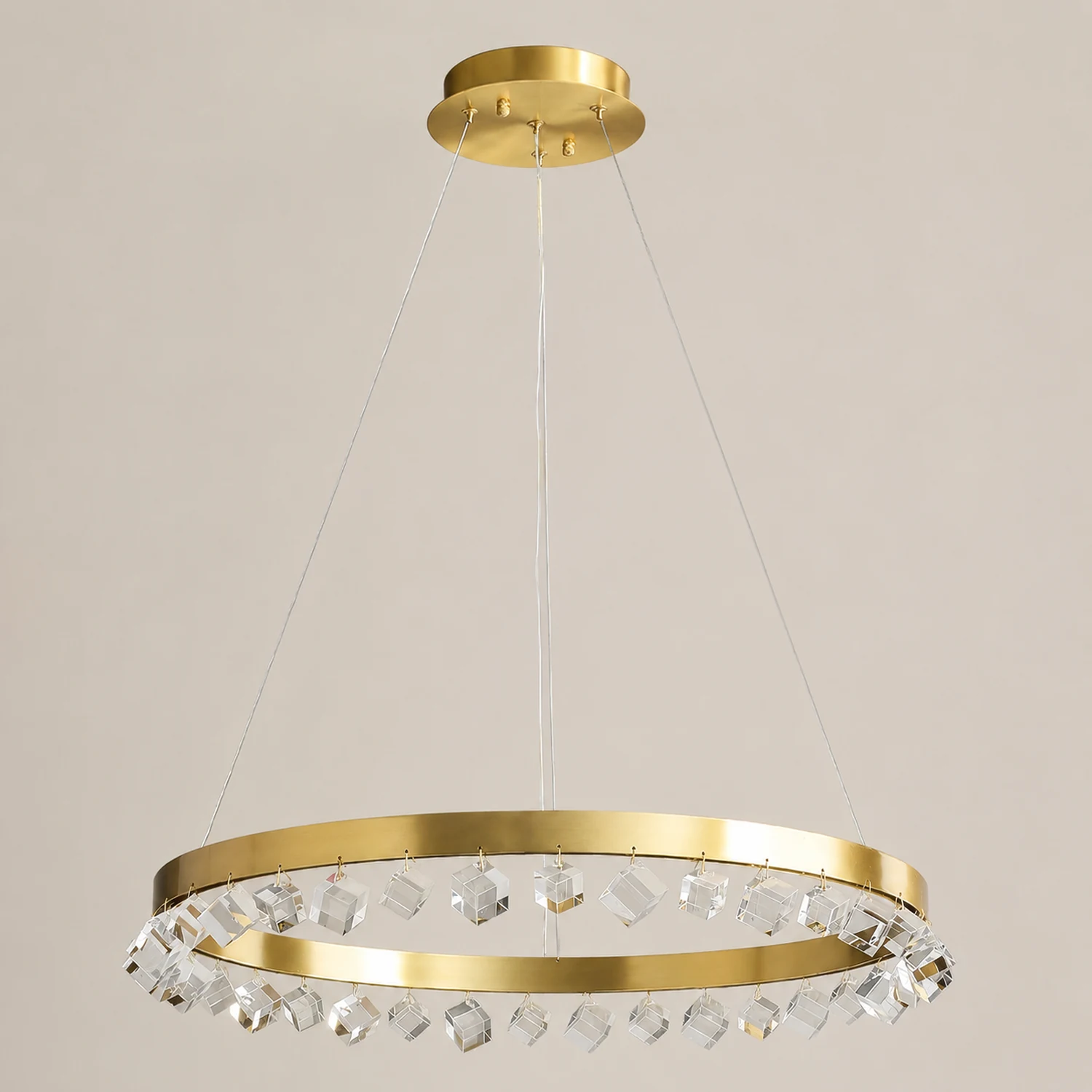 Loop Crystal Chandelier - Lumpaz