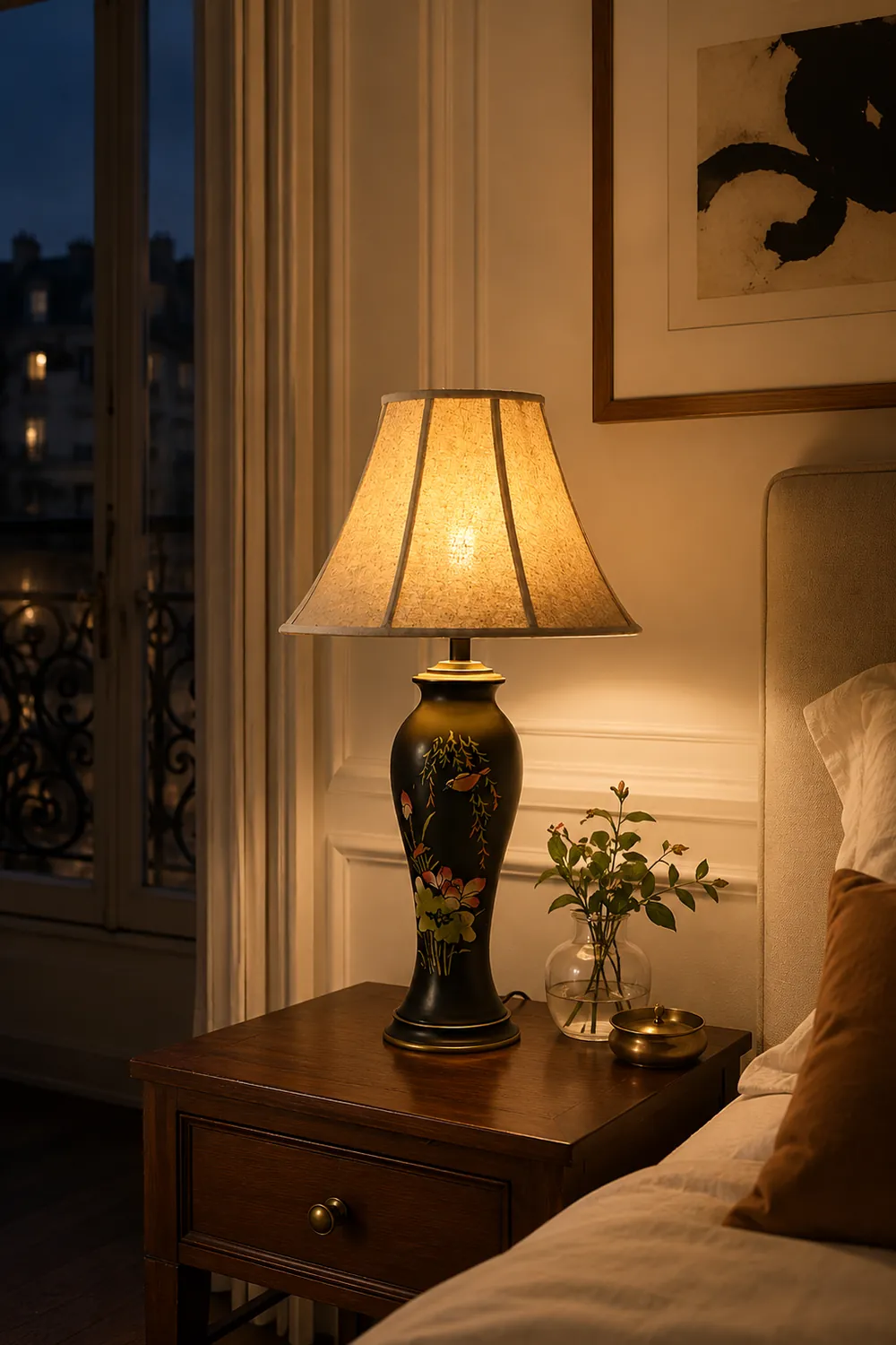 Lotus Ceramic Table Lamp - Lumpaz