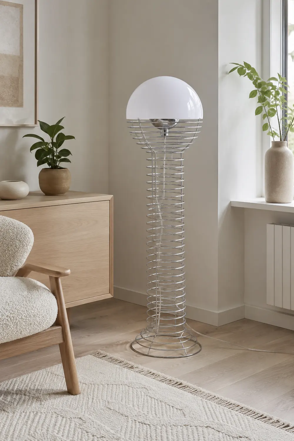 Wire Floor Lamp - Lumpaz