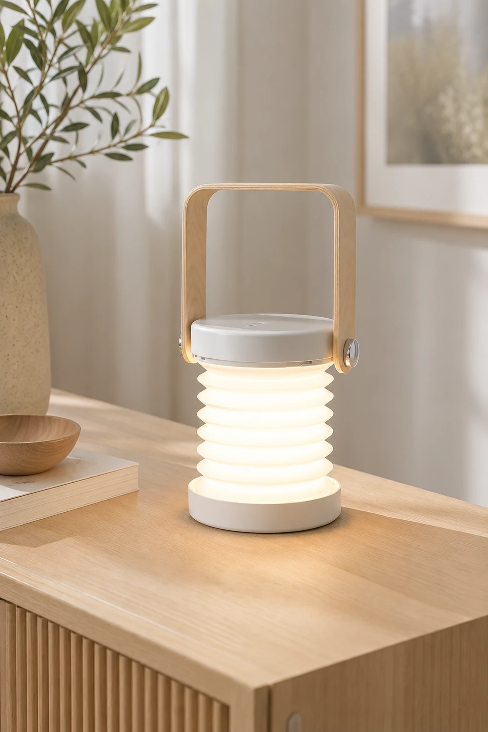 Portable Lantern Table Lamp - Lumpaz