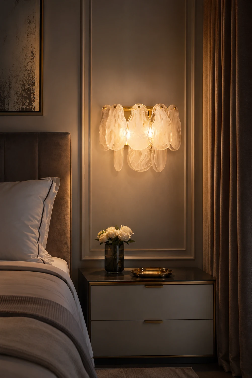 Cloud Glass Wall Lamp - Lumpaz
