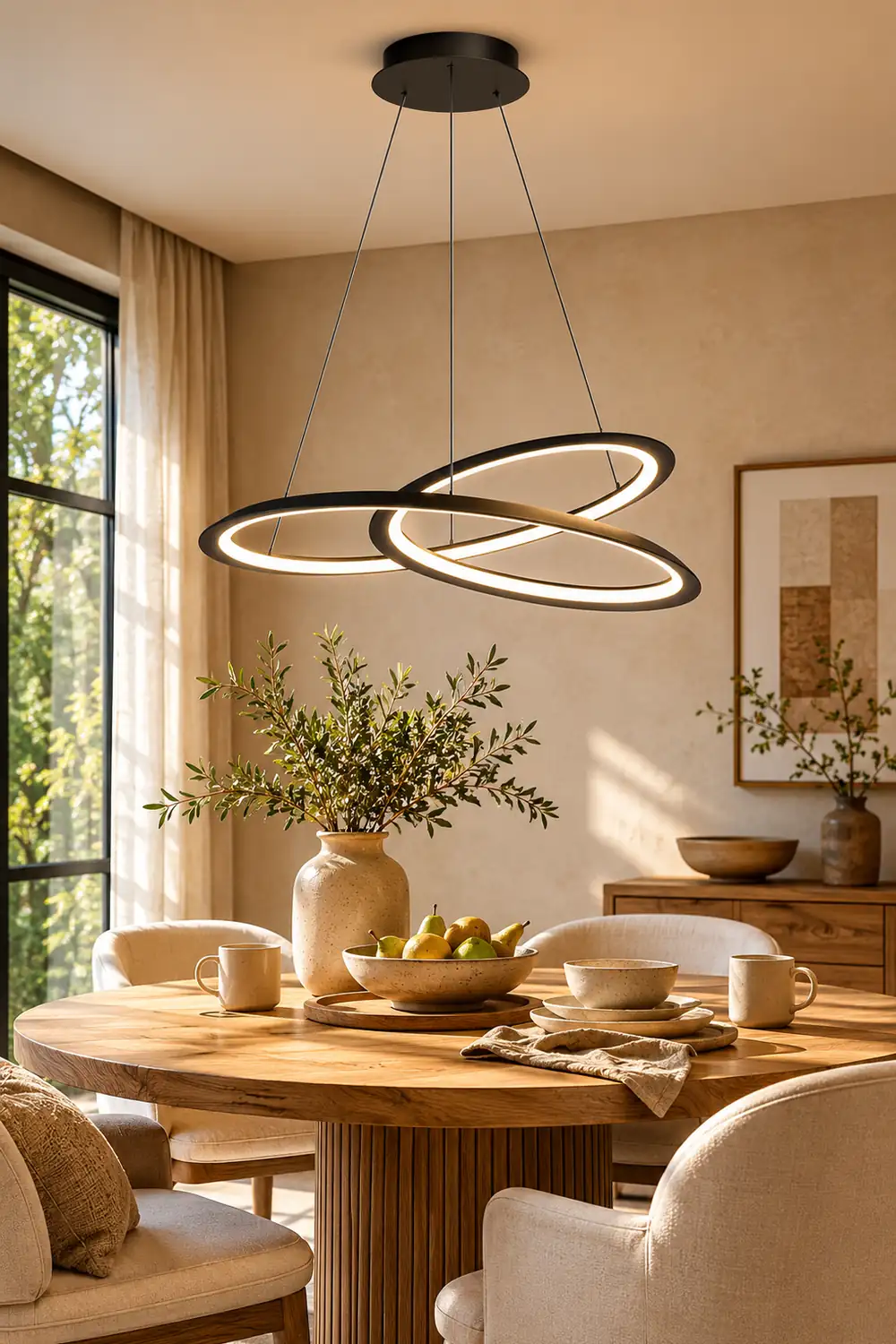 Curves LED Pendant Lamp - Lumpaz