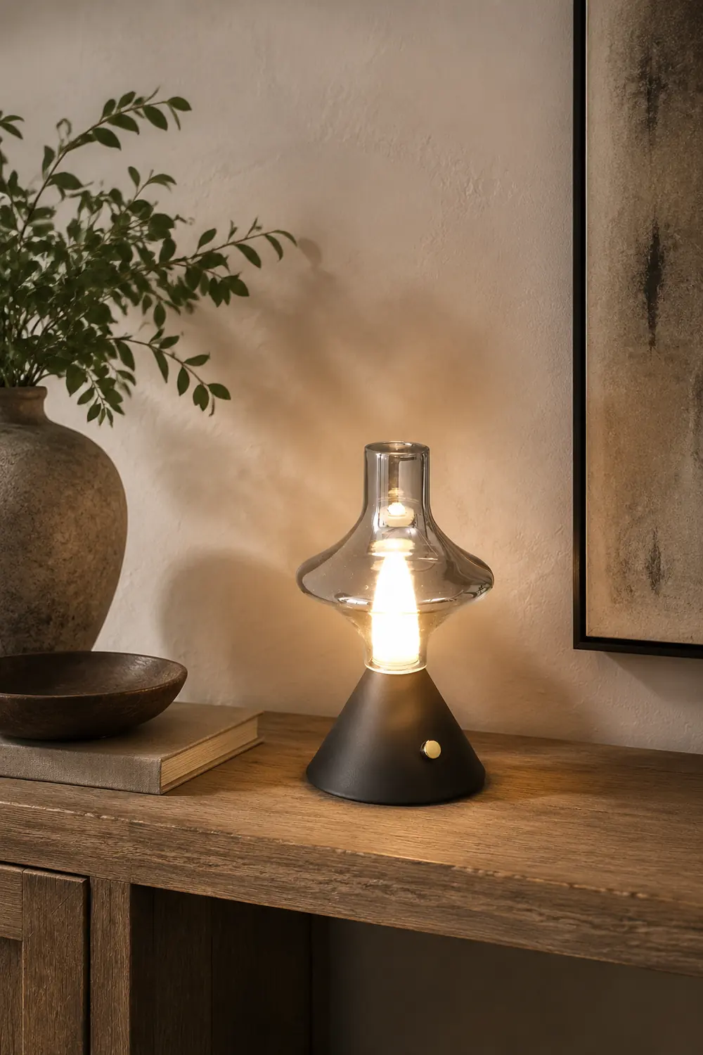 Theater Built-in Battery Table Lamp - Lumpaz