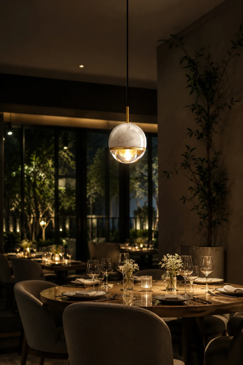 Marble Balls Pendant Lamp - Lumpaz