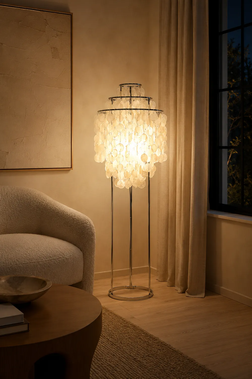 Seashells Floor Lamp - Lumpaz