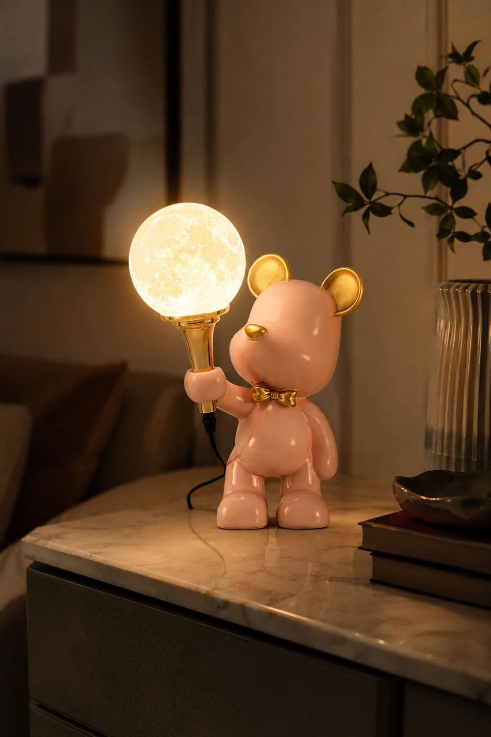 Creative Bear Planet Table Lamp - Lumpaz