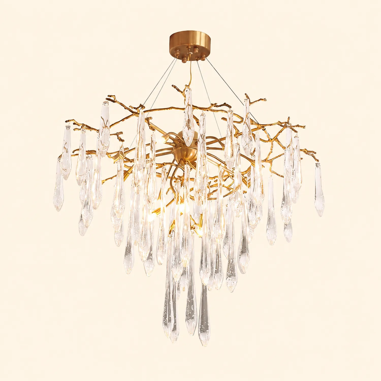 Icicle Crystal Chandelier - Lumpaz