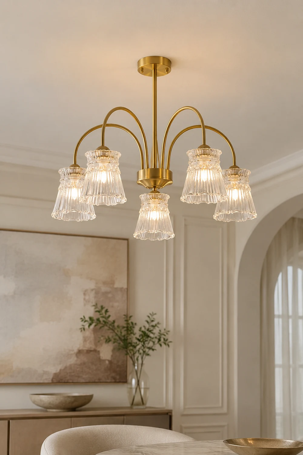 Ice Cream Crystal Chandelier - Lumpaz