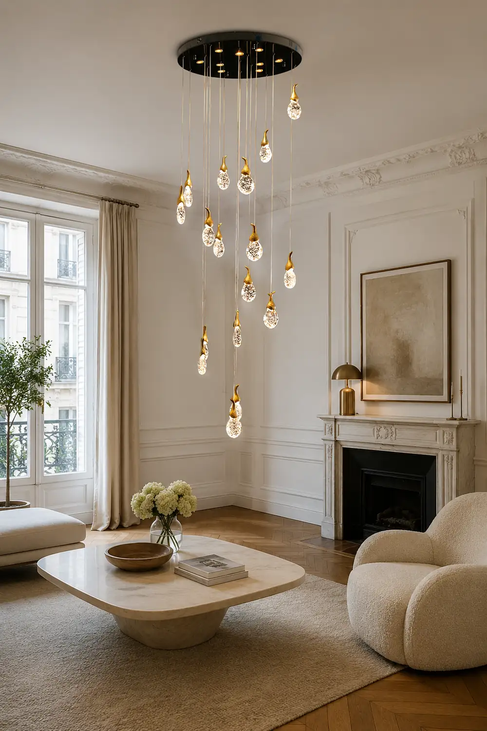 Leo Bubble Chandelier - Lumpaz