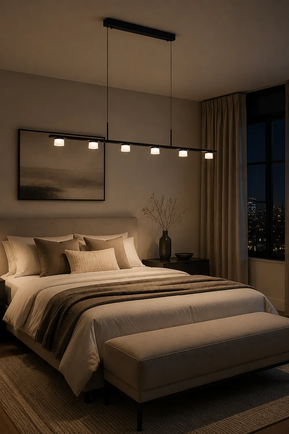Esfera Linear Chandelier - Lumpaz