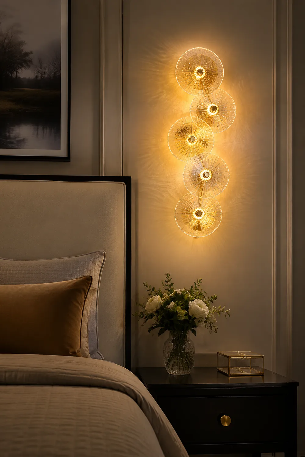 Lotus Leaves Wall Lamp - Lumpaz