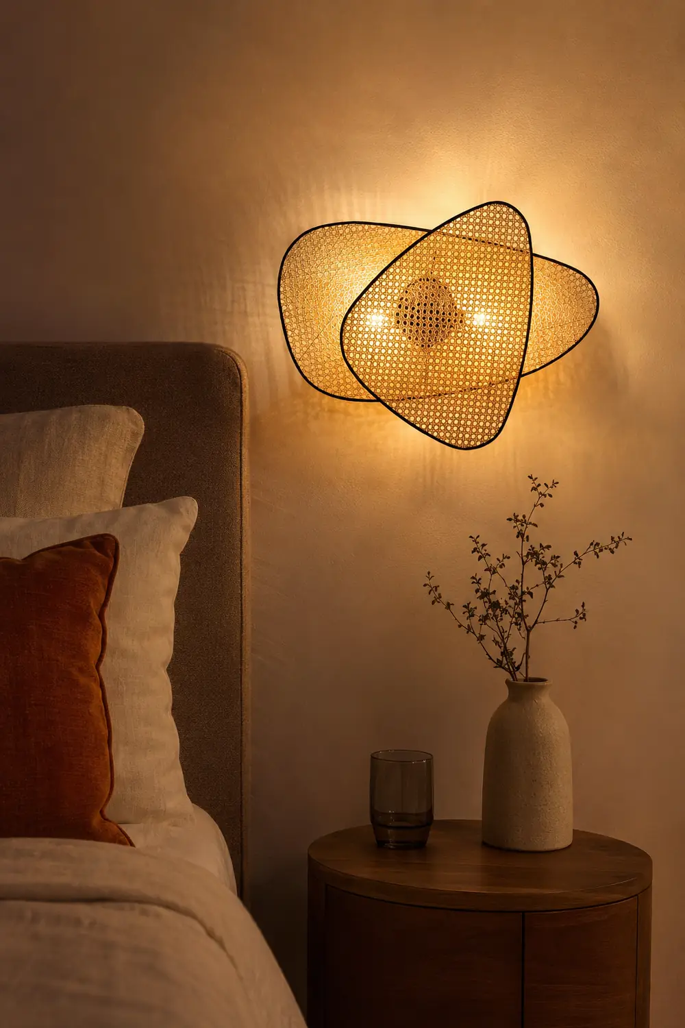 Screen Cannage Wall Lamp - Lumpaz