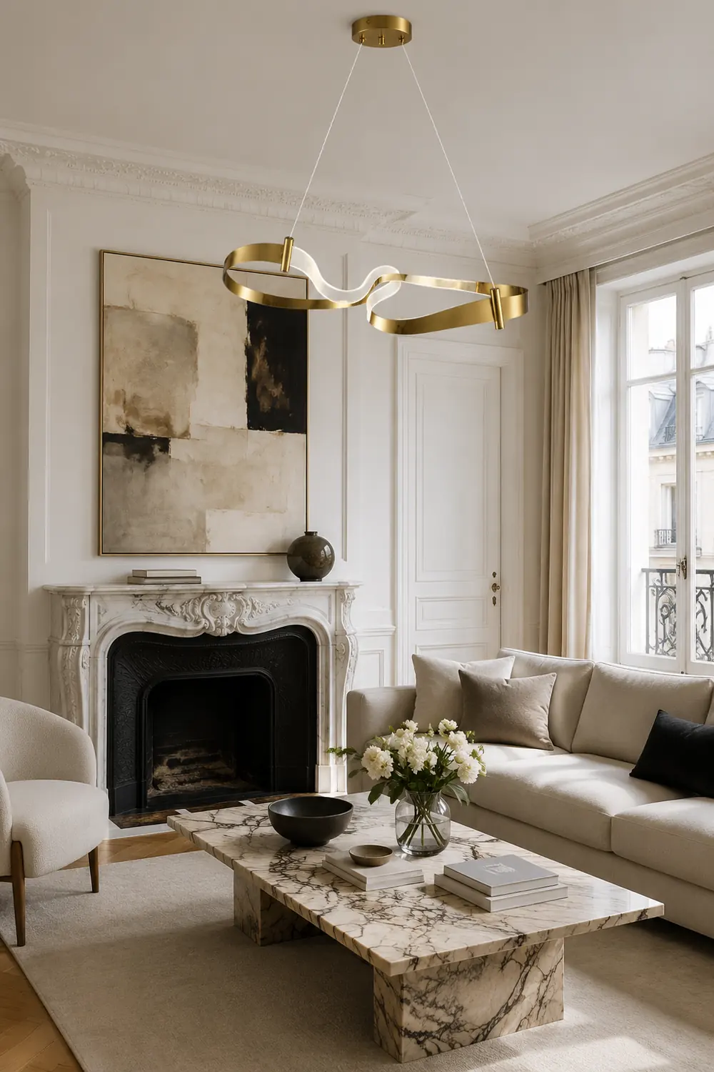 Zephyr LED Linear Chandelier - Lumpaz
