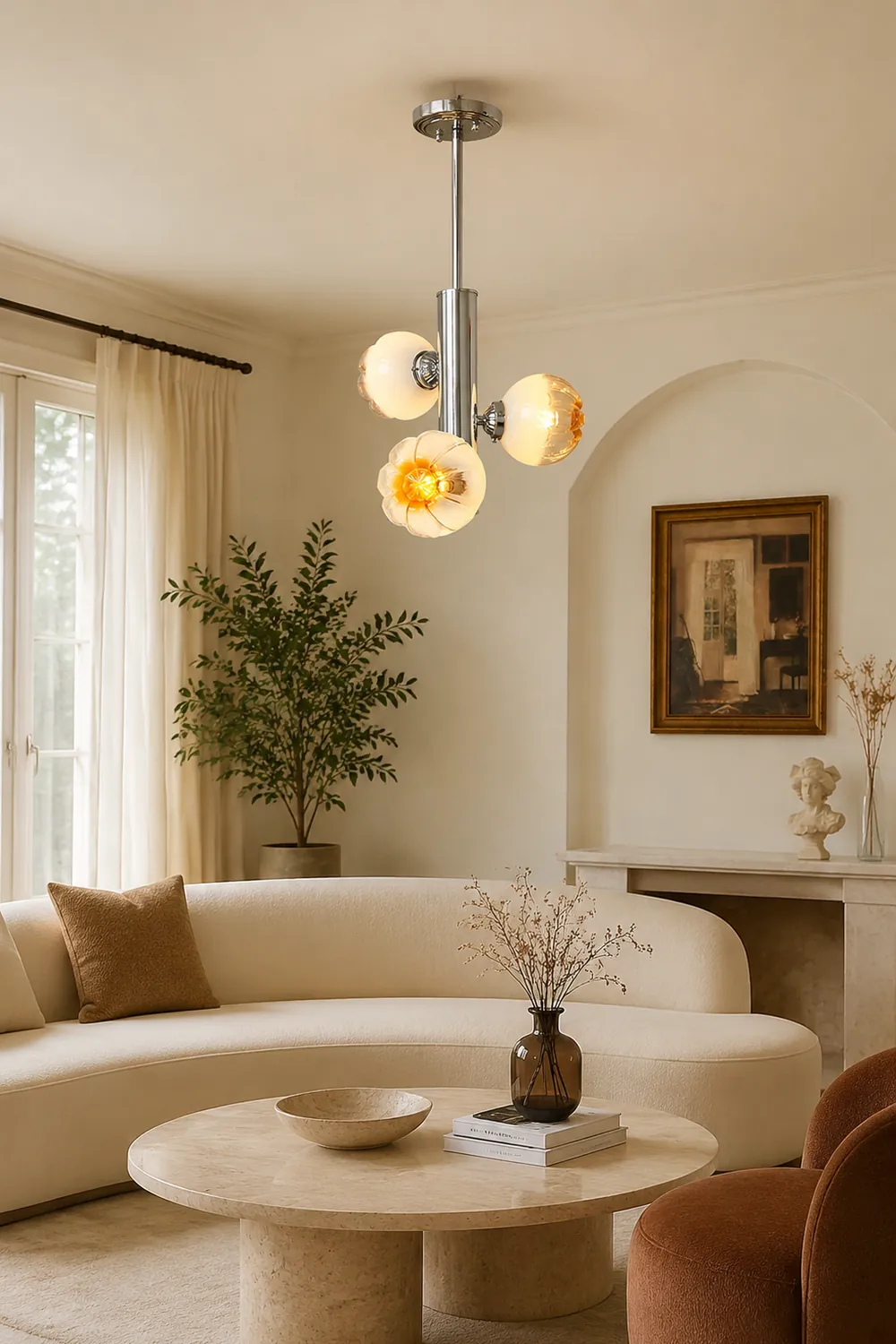 Flower Bud Chandelier - Lumpaz