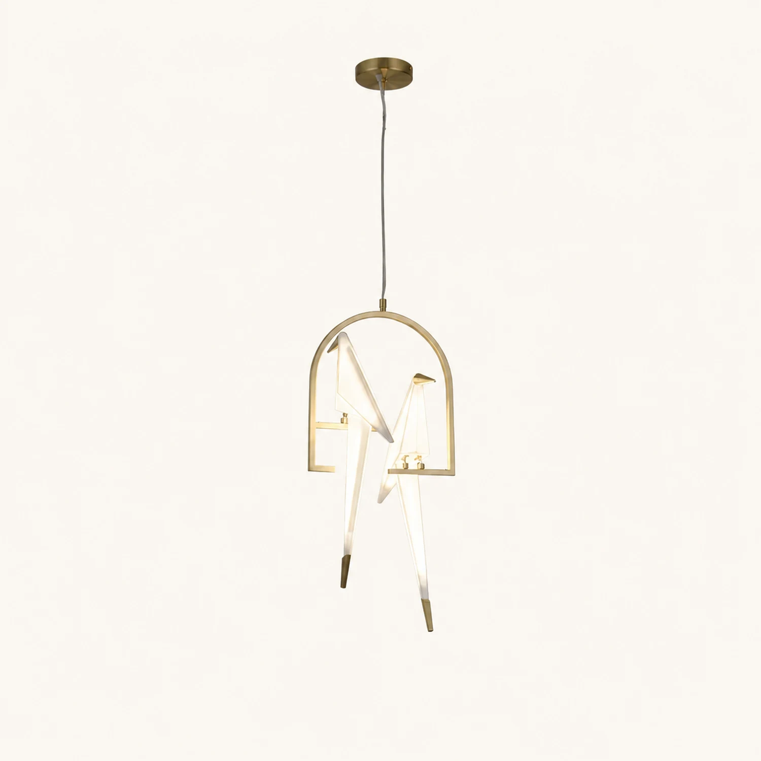 Perching Bird Chandelier - Lumpaz