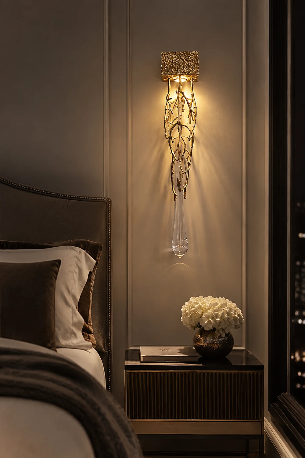 Liquid Drop Wall Lamp - Lumpaz