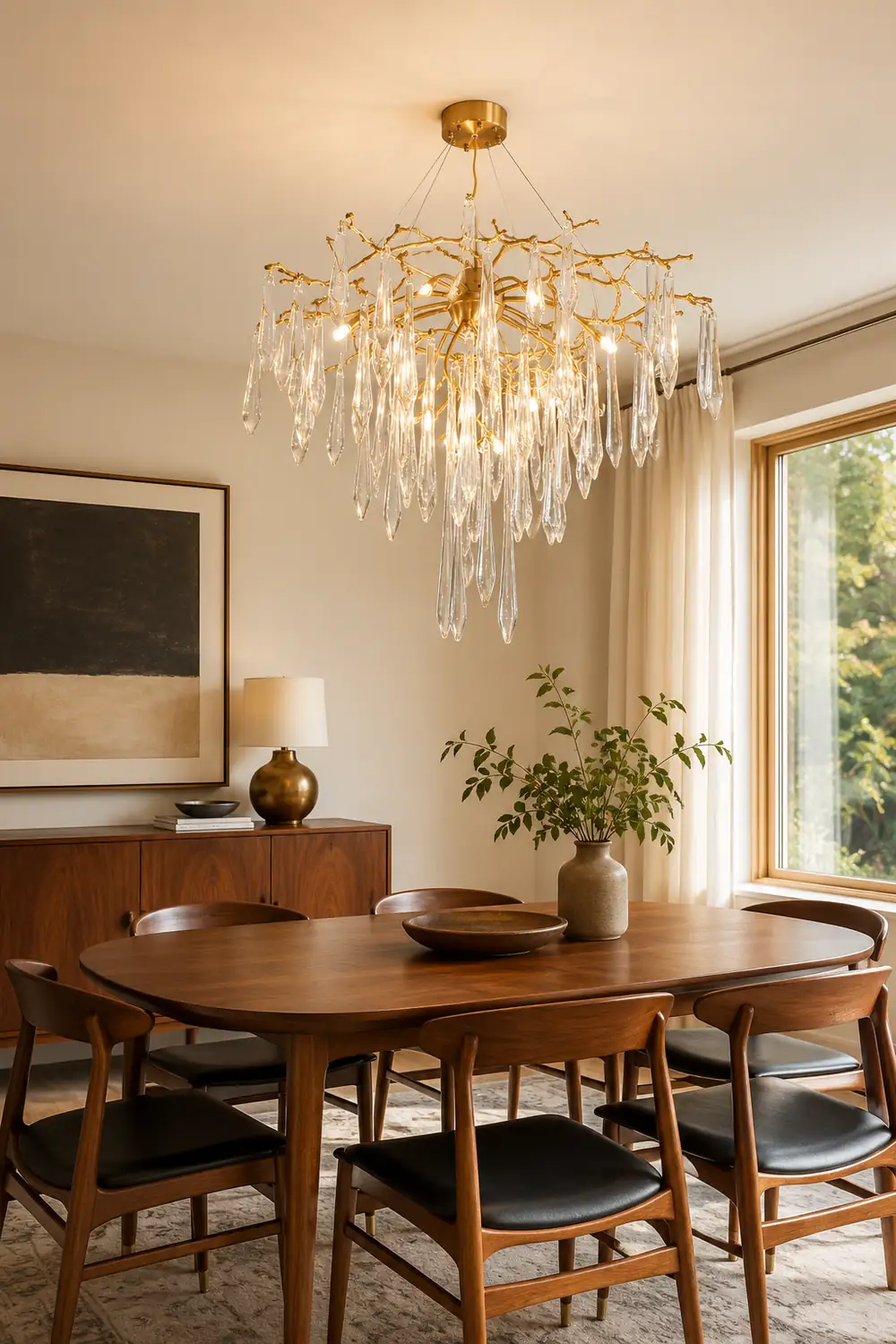Icicle Crystal Chandelier - Lumpaz
