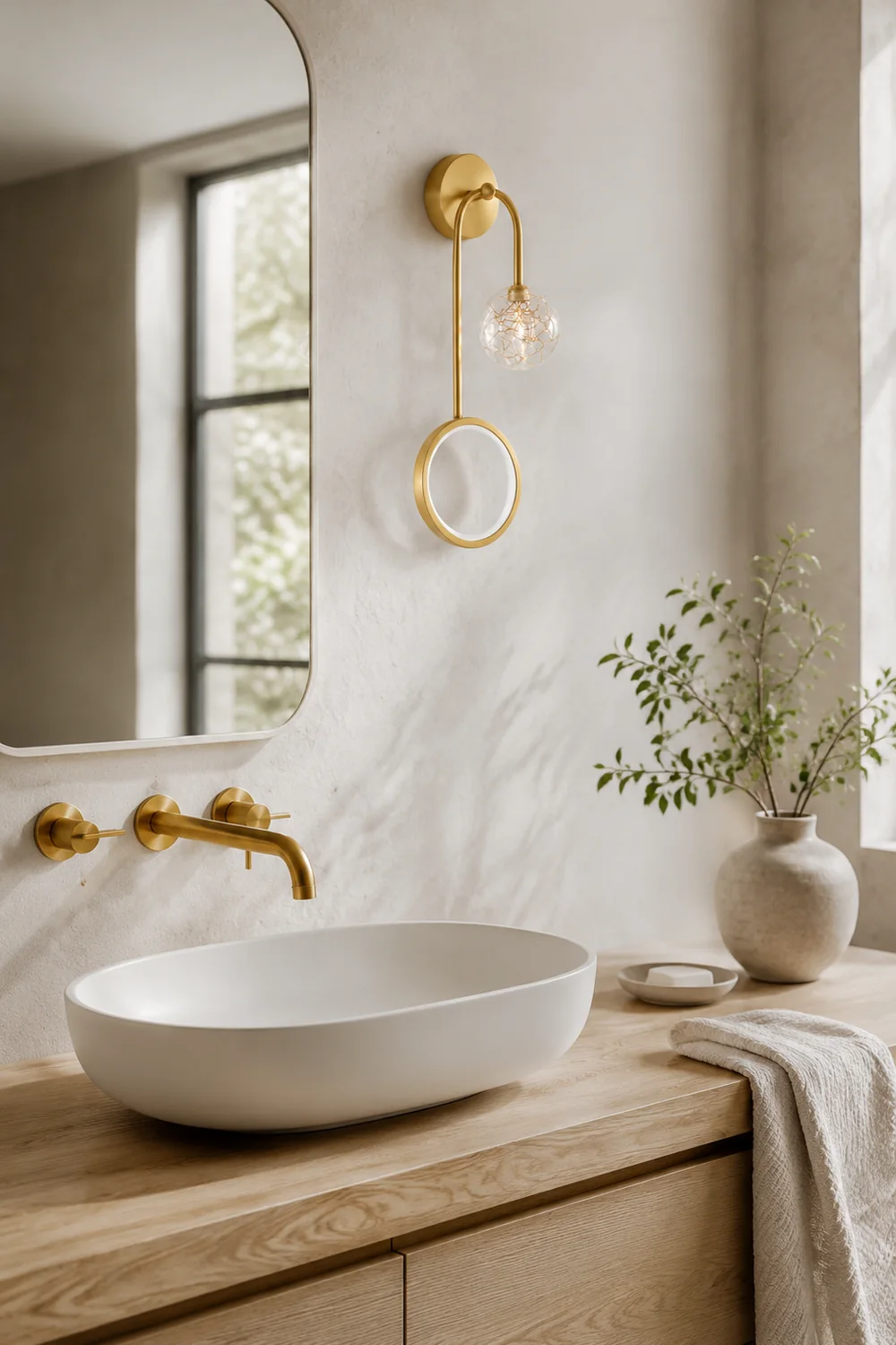 Gypsophila Wall Lamp - Lumpaz