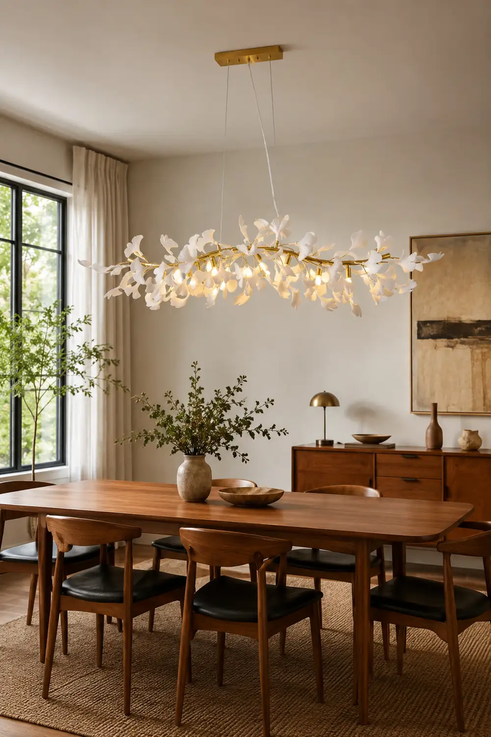 Gingko Chandelier D - Lumpaz