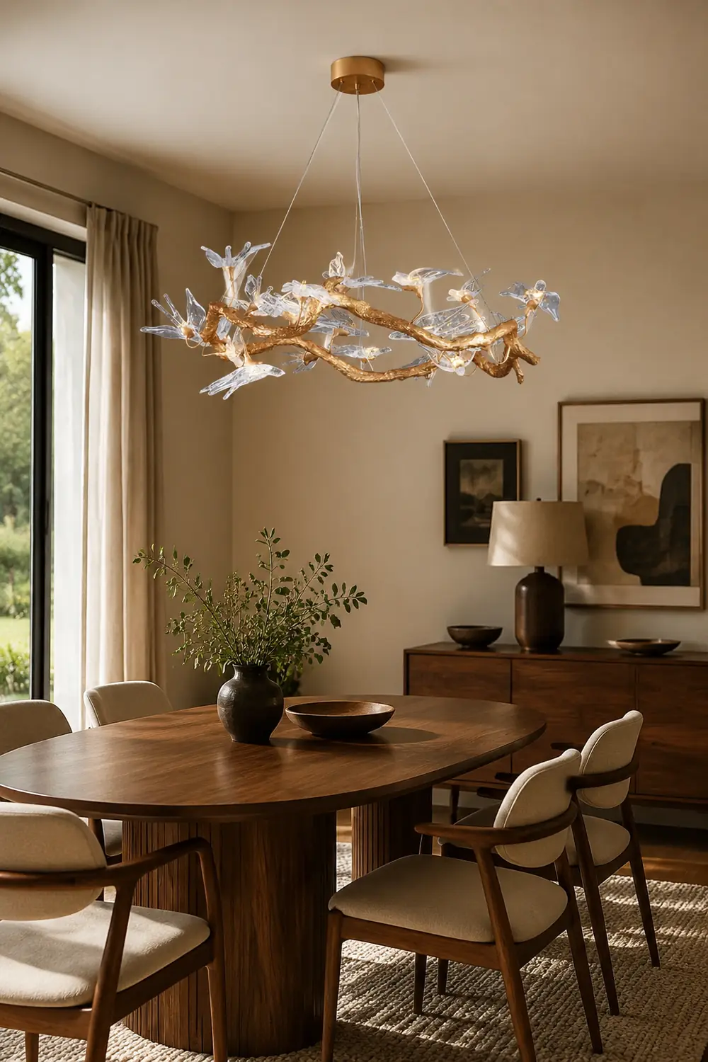 Swallow Chandelier - Lumpaz