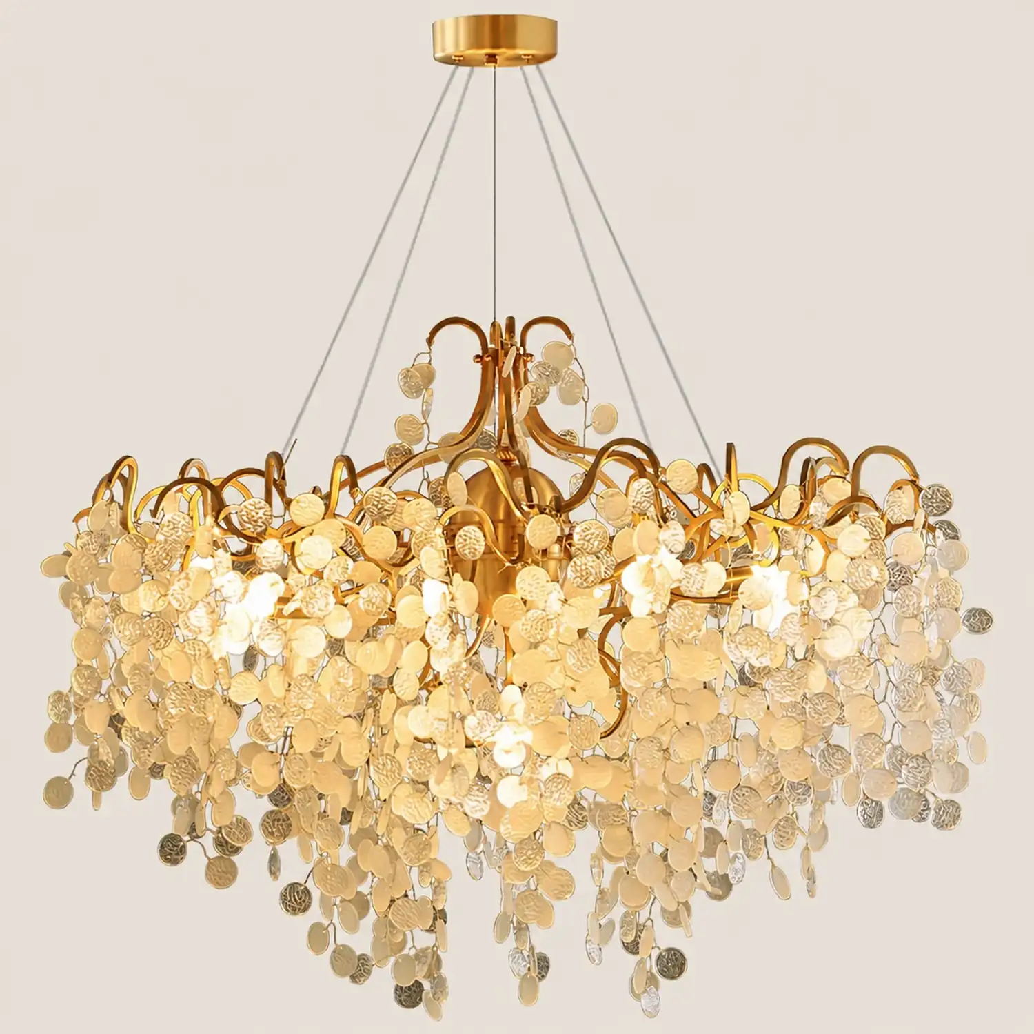 Shiro Noda Round Chandelier - Lumpaz